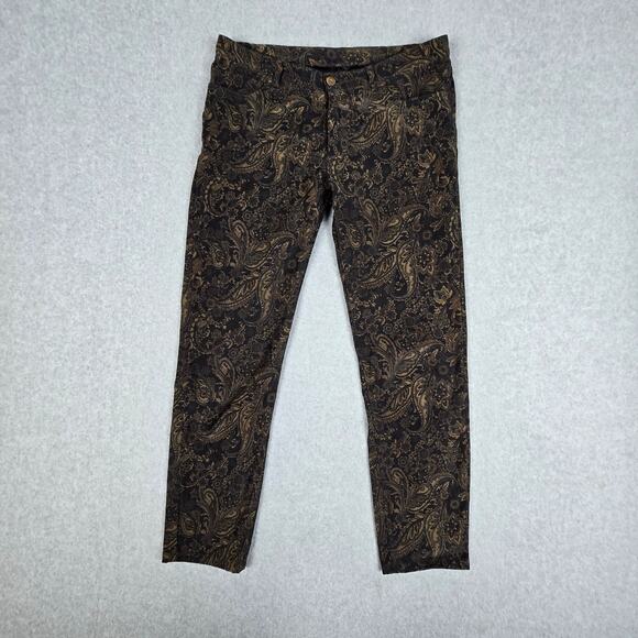 Journal Standard L'essage Pants - Journal Standard L'essage (Size 40) US Large 8/10 Brown Paisley Pants